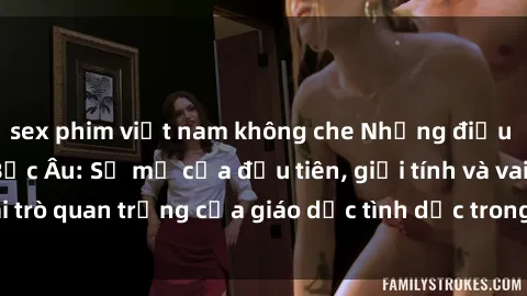 sex phim việt nam không che Những điều thú vị về sex ở Bắc Âu: Sự mở cửa đầu tiên, giới tính và vai trò quan trọng của giáo dục tình dục trong các quốc gia này.